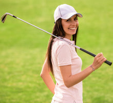 Laden Sie das Bild in den Galerie-Viewer, Golf Armband Edelstahl-silberfarben  - pink