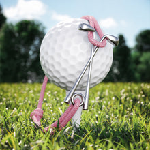 Laden Sie das Bild in den Galerie-Viewer, Golf Armband Edelstahl-silberfarben  - pink