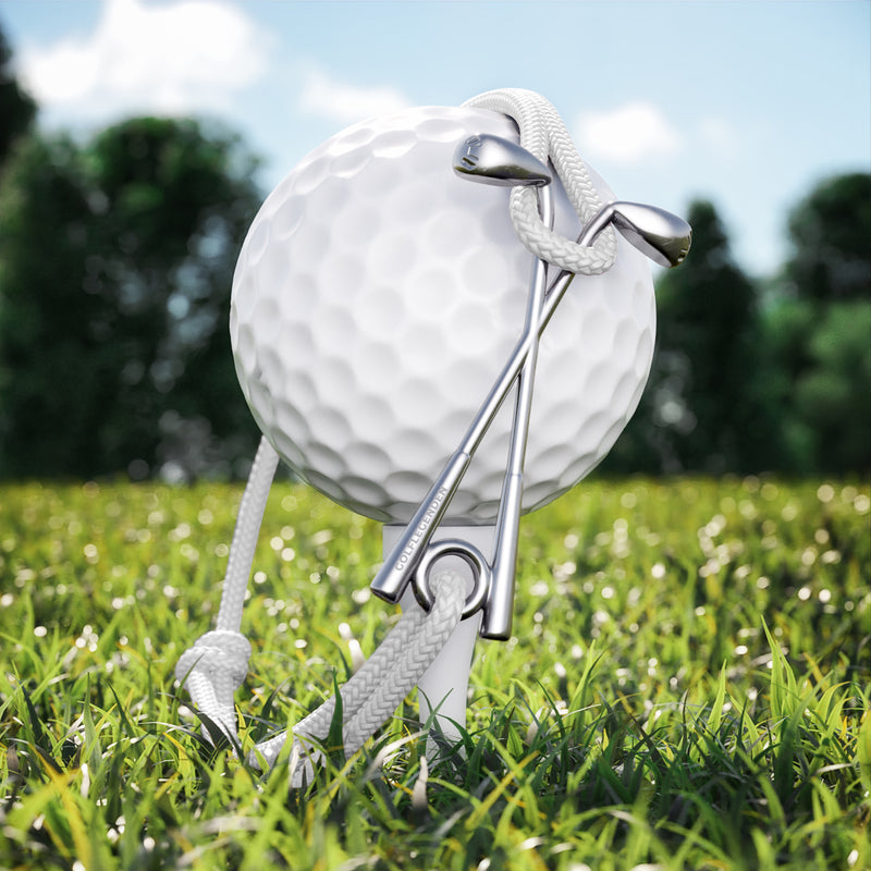 Laden Sie das Bild in den Galerie-Viewer, Golf Armband Edelstahl - weiß