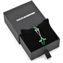 Laden Sie das Bild in den Galerie-Viewer, Golf Armband Edelstahl - grün