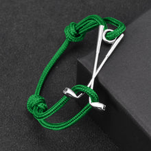 Laden Sie das Bild in den Galerie-Viewer, Golf Armband Edelstahl - grün