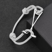 Laden Sie das Bild in den Galerie-Viewer, Golf Armband Edelstahl - weiß