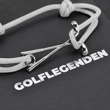 Laden Sie das Bild in den Galerie-Viewer, Golf Armband Edelstahl - weiß