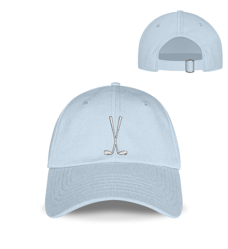 Laden Sie das Bild in den Galerie-Viewer, Golf Cap Mütze Kappe für alle Golfer in pastel blue , auch perfekt als Golfer Geschenk also Geschenk für Golfer